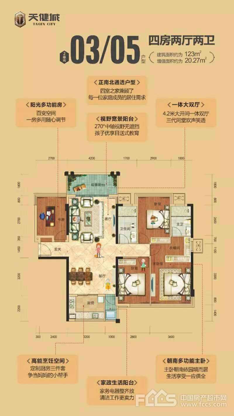南宁天健城户型图